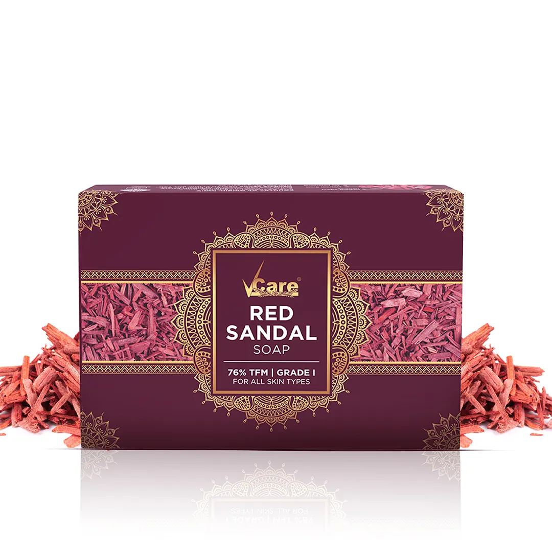 Red Sandal Soap – Spot-Banishing Radiance – Pack of 3