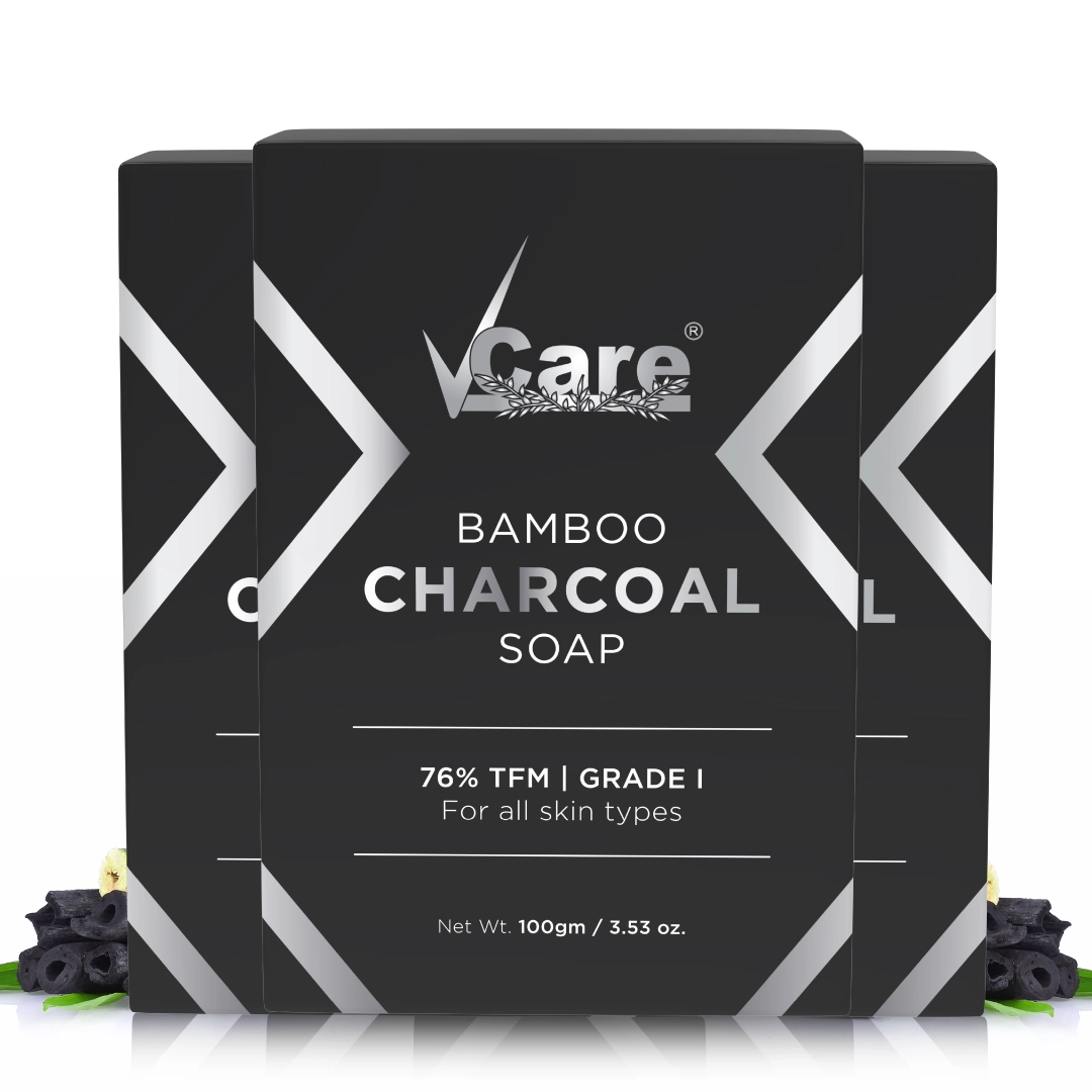 Bamboo Charcoal Soap Pack Of 2