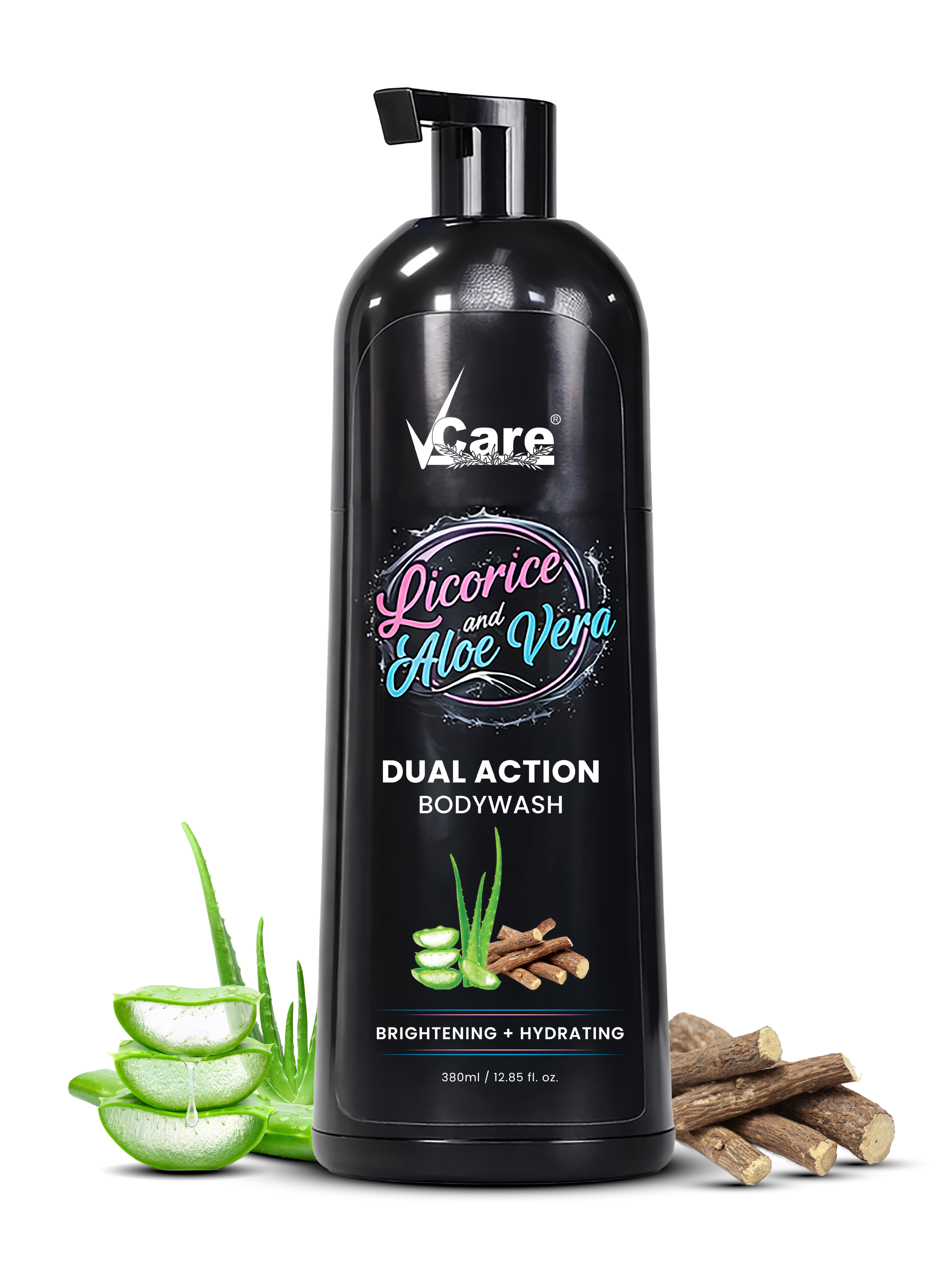 Dual Action Body Wash for Brightening & Hydrating - 380ml | Pack of 1