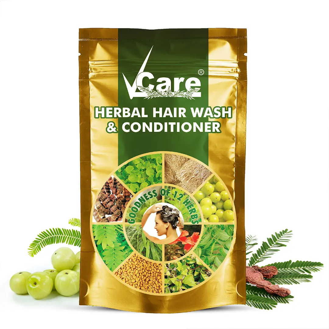 Herbal Hair Wash Powder And Conditioner - 100gm | Pack of 1