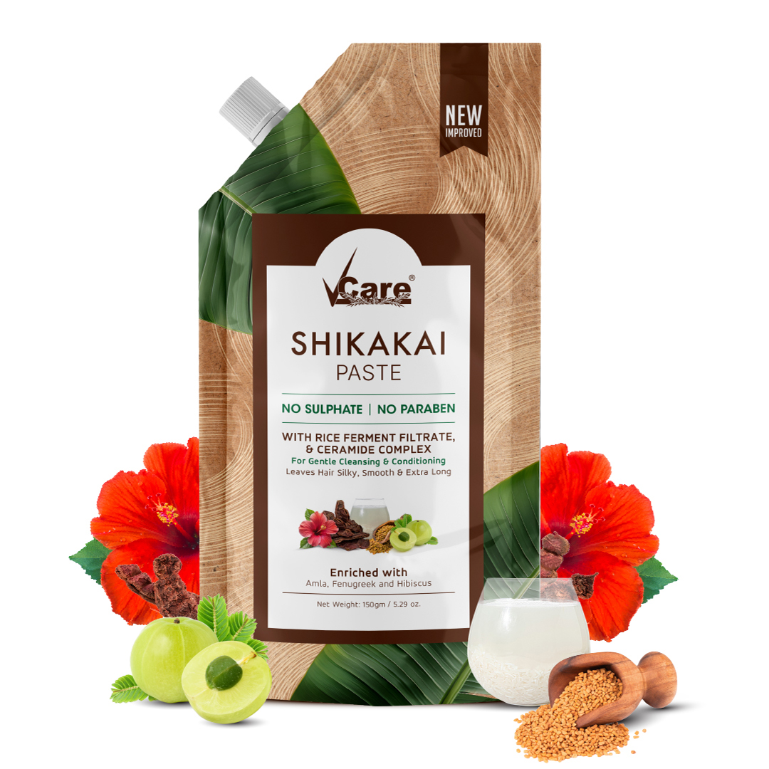New Improved Shikakai Paste – Gentle Cleansing & Deep Conditioning - 150g | pack of 1