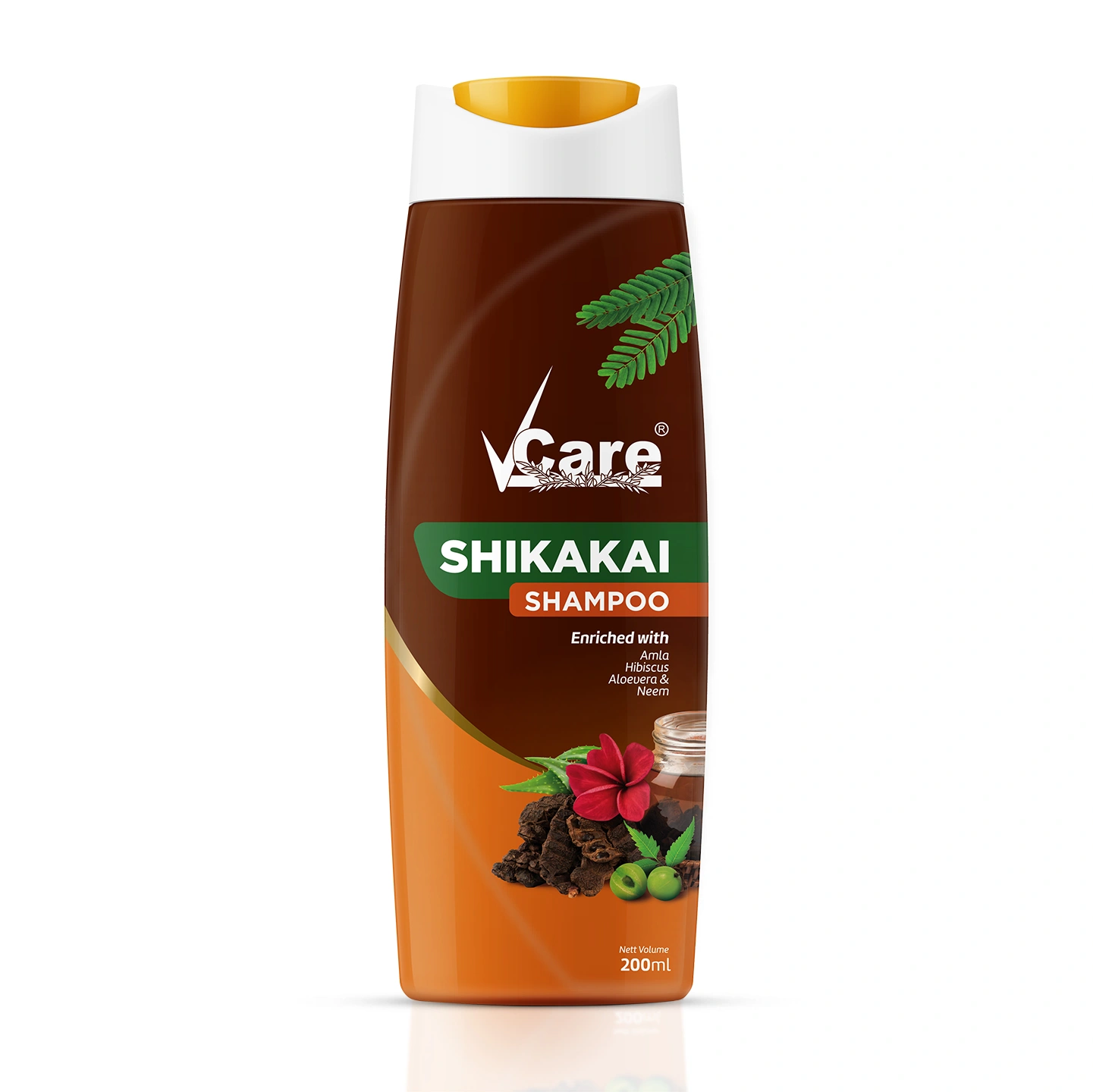 Shikakai Shampoo for Dry & Damaged Hair - 200ml